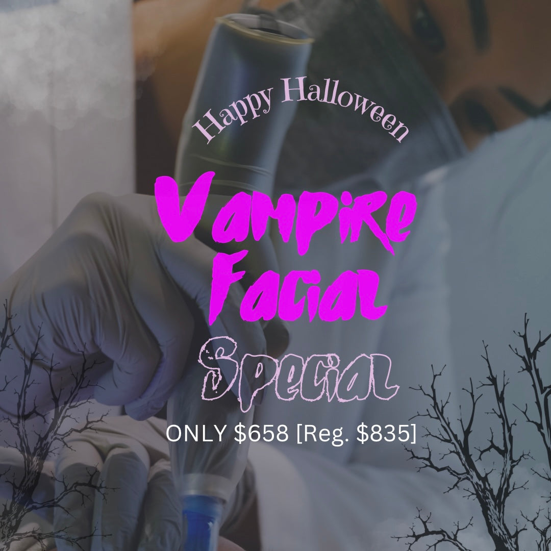 Halloween Vampire Facial Special