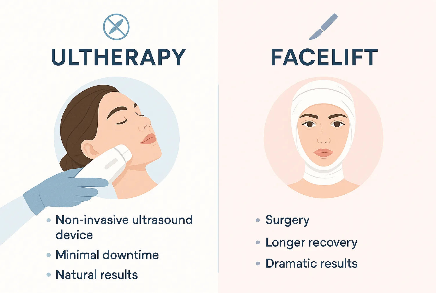 Ultherapy vs. Facelift: Which is Right for You?