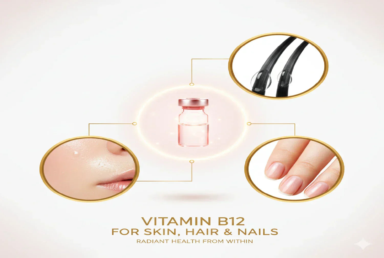 How Vitamin B12 Supports Skin, Hair, and Nail Health?