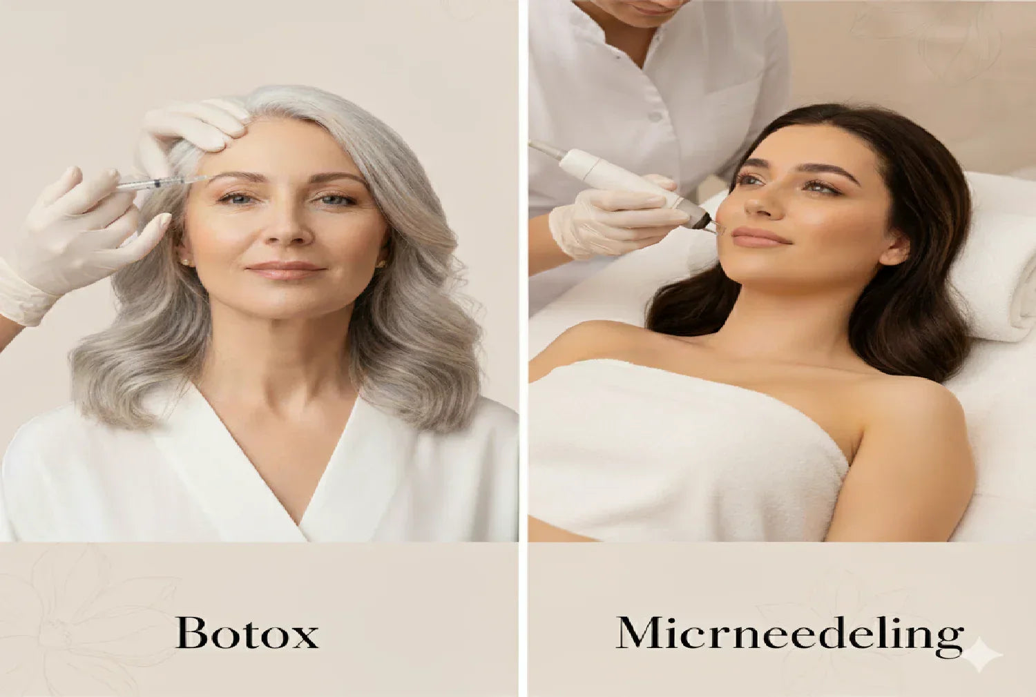 Botox vs Microneeding
