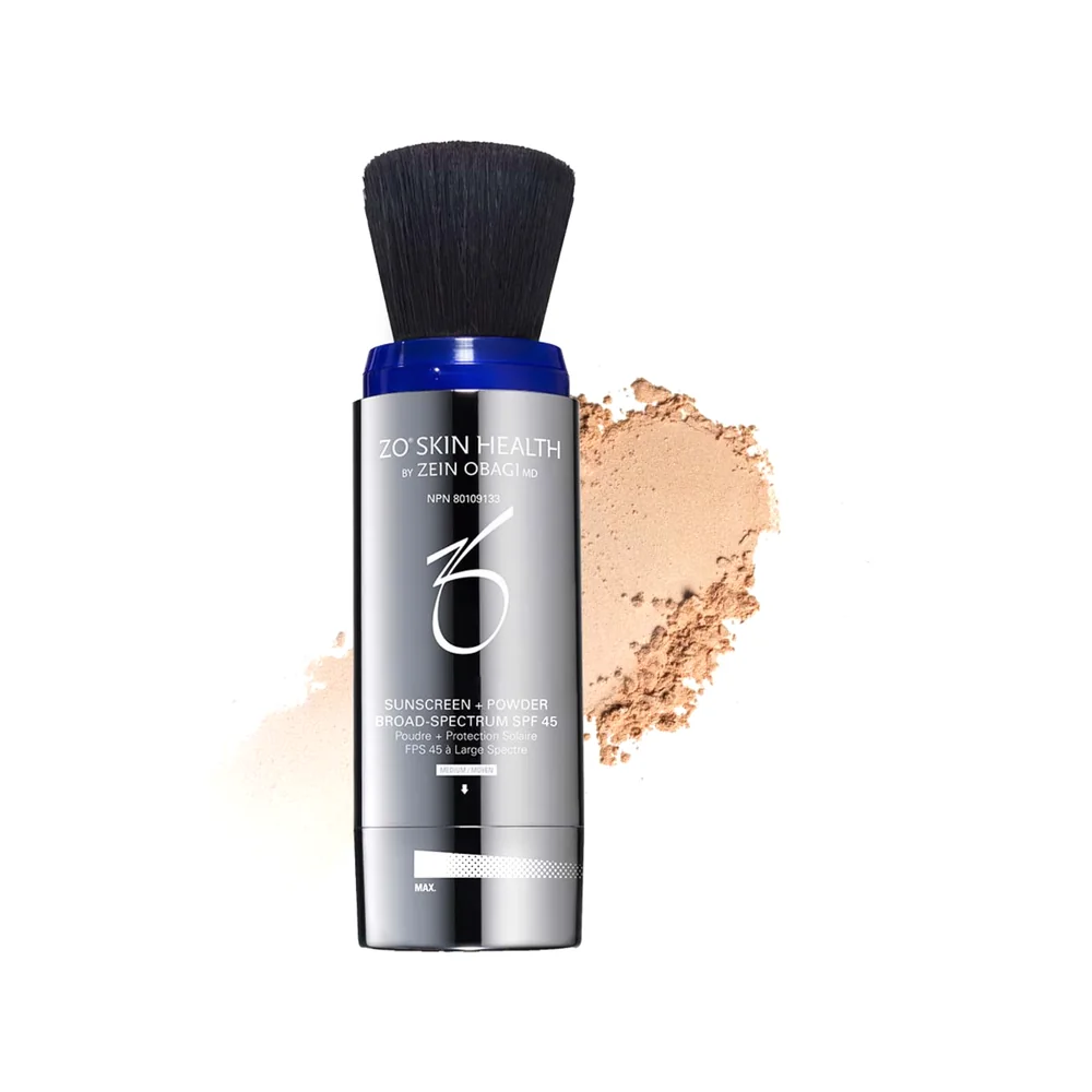 ZO Sunscreen + Powder Broad Spectrum SPF 45 [Medium]